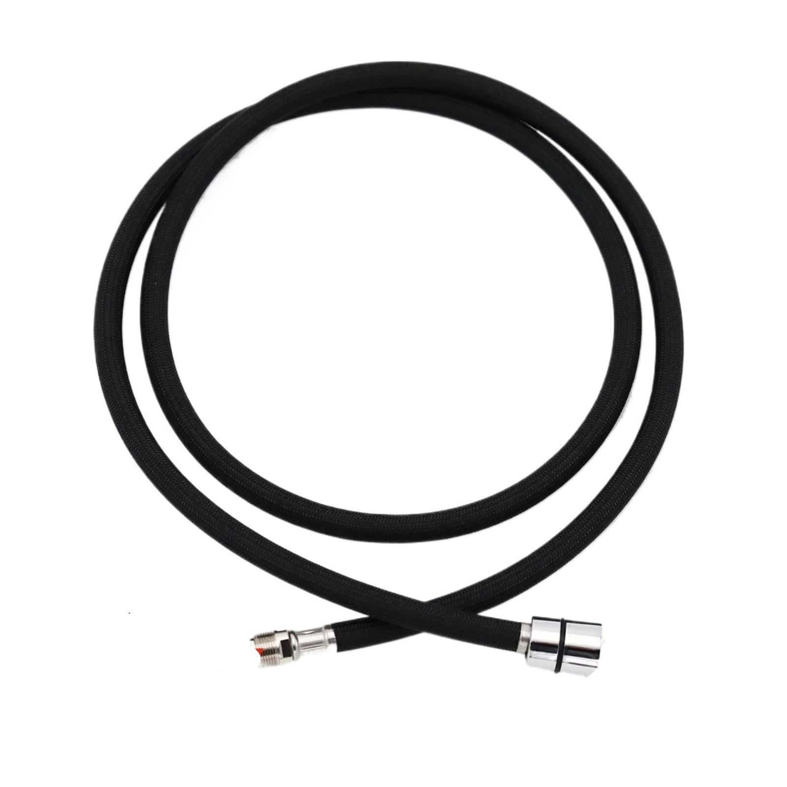 Faucet Pull Out Plumbing Hose Nylon Braided Replacement for Kitchen/Basin Tap for Bathroom Fittings(Black,300cm)