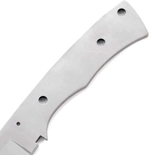 Miniatura 3 de EZSMITH Kit de cuchillos de caza de espiga completa serie de fabricación de cuchillos de hoja fija para bricolaje hoja en blanco protector SS y