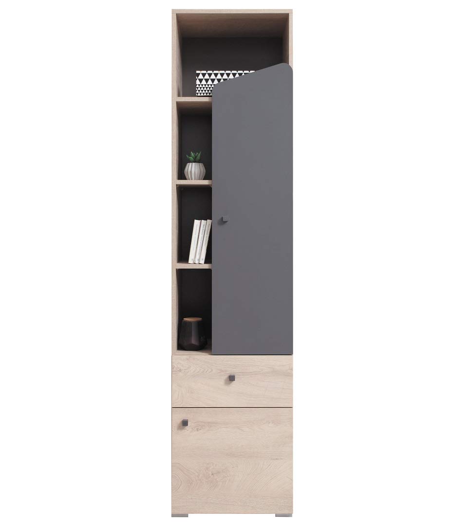 Jugendzimmer Kinderzimmer komplett Davis Set C Eckschrank Schreibtisch Bett 120x200 Regale
