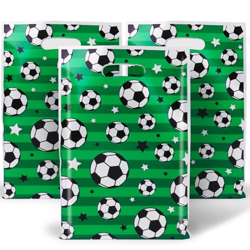 30pcs Bolsas Regalo Fútbol para Cumpleaños Infantiles Niños Chuches Recuerdo Dulces Caramelos Fiesta Comunión Bautizo