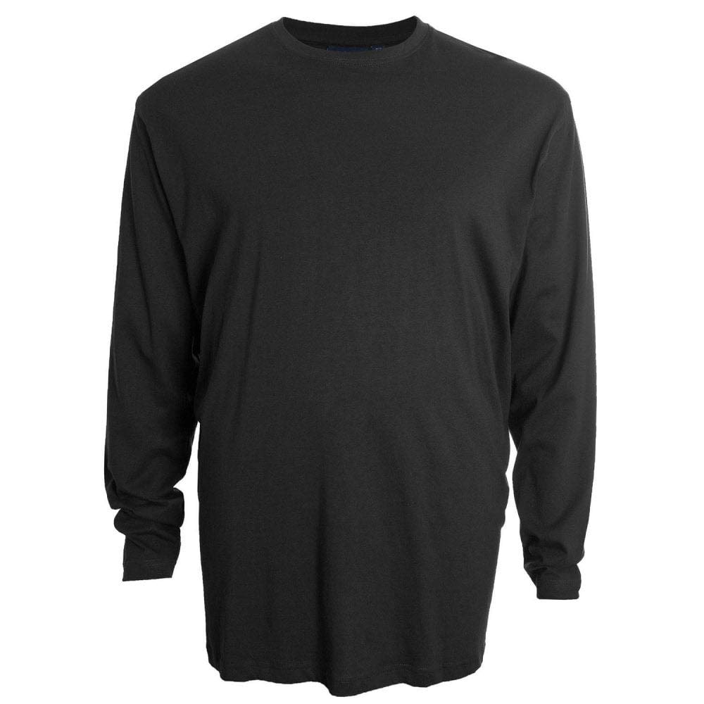 Espionage Men's Kingsize T015 Long Sleeve T-Shirt 2XL 50-52 Black