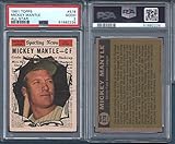 1961 Topps Regular (Baseball) card#578-psa Mickey Mantle AS psa of the New York Yankees Grade Good