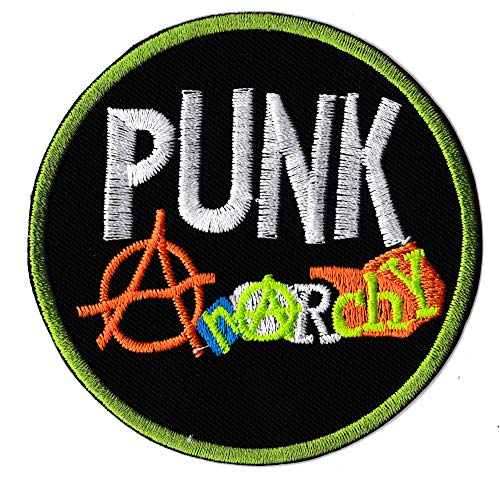 Patche Patch Punk Anarchie Anrachy Écusson Thermocollant
