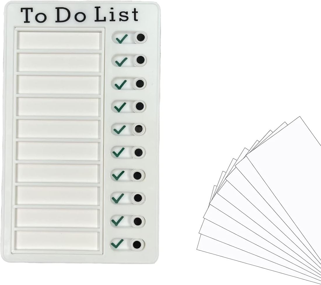 To Do List Checklist Chore Board, To Do List For Kids DIY Plastic rv Checklist