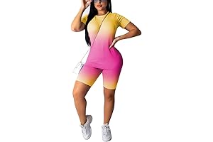 Nimsruc Women's Summer Casual Print Bodycon Shorts Pants Set: The Epitome of Comfort and Style
