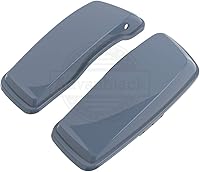 Vista 52 de Moto Onfire Alforja de tapas regulares para alforjas duras Harley Touring Street Glide 2014-2022 (whisky ámbar)