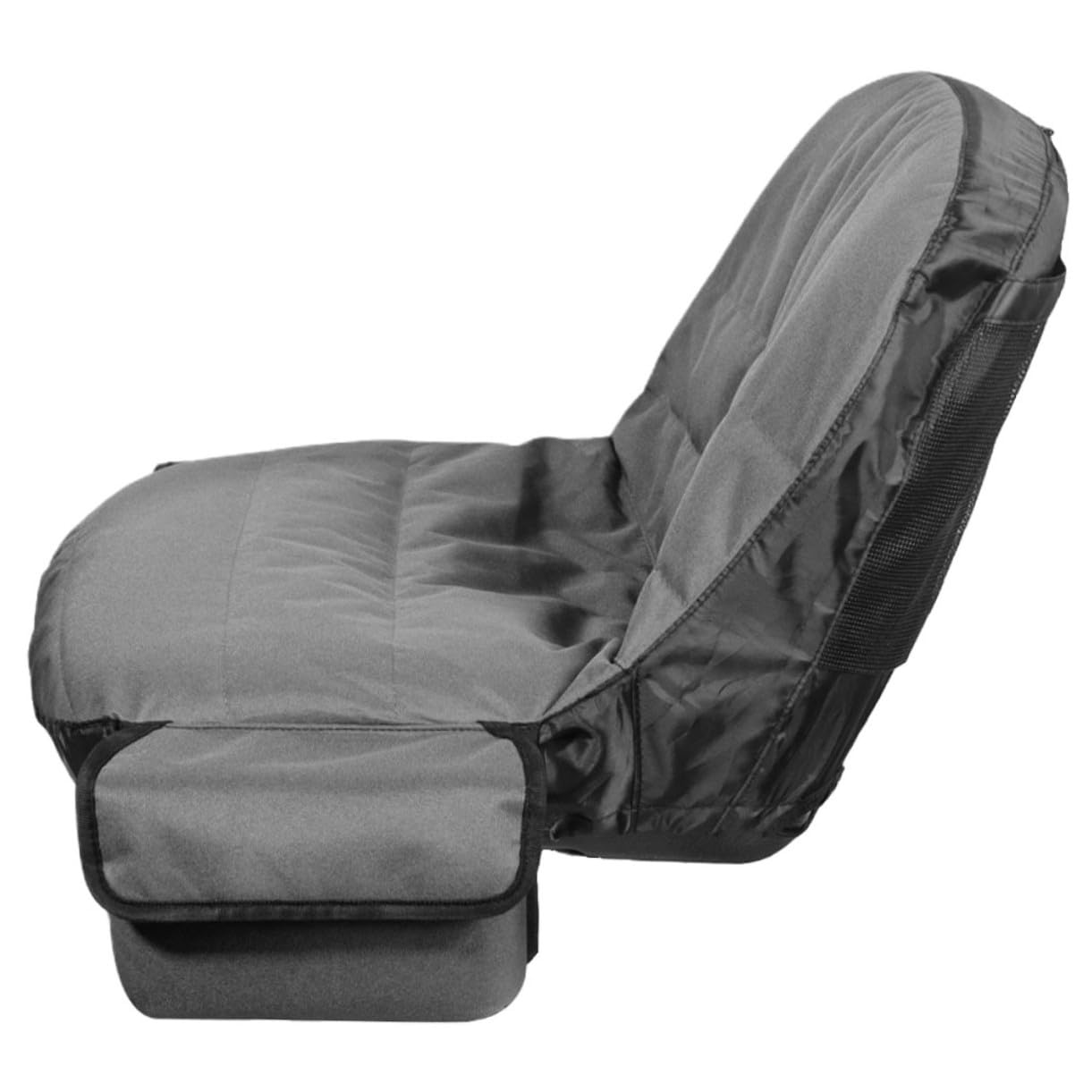 Funda para Asiento Cortacésped de Oxford Resistente Cubierta Protectora con Bolsa de Almacenamiento Ligera y Fácil de Instalar para Tractor y Cortacésped de Montar