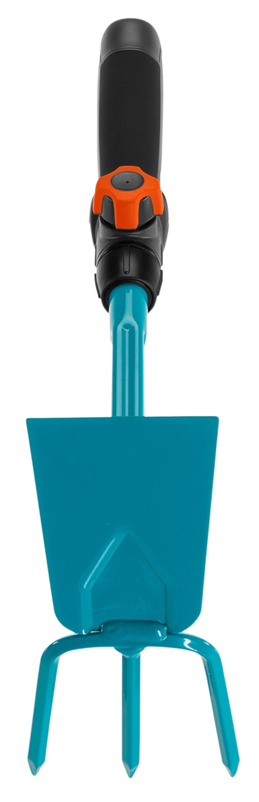 Gardena combisystem motyczka sercowa: 3-zębowa motyczka sercowa do spulchniania/napowietrzania gleby, szerokość robocza 6,5 cm, ergonomiczna rękojeść, zabezpieczenie przed korozją (8915-20)