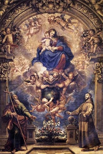 Art Pour Décoration Vierge à l'Enfant Francisco Rizi une idée cadeau culturelle