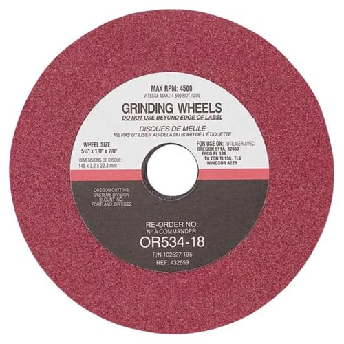 Molemab 1/8” Grinding Wheel For Stihl Chainsaw Sharpeners – Sharpening Stone For Chain Grinders