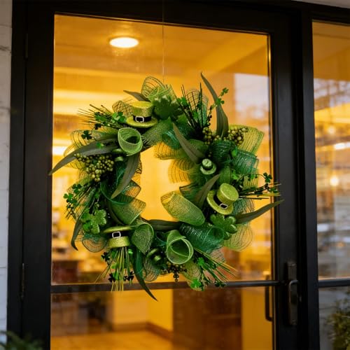 Couronne de fleurs en soie artificielle et durable pour habiller vos ouvertures - 8