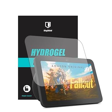 Película Para Echo Show 8 3ª Geração Kingshield Hydrogel - Clear