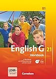  English G 21 - Ausgabe B / Band 1: 5. Schuljahr - Workbook mit Audio-Materialien: Workbook mit CD-ROM und Audios online