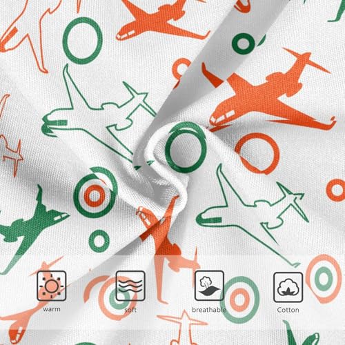 Girls' Underwear Colorful Planes Cotton Stretch Comfort Toddler Panties3