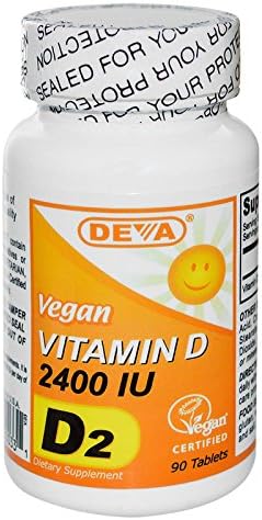 Deva Vegan Vitamins Vitamin D 2400Iu Vegan 90 Tab3