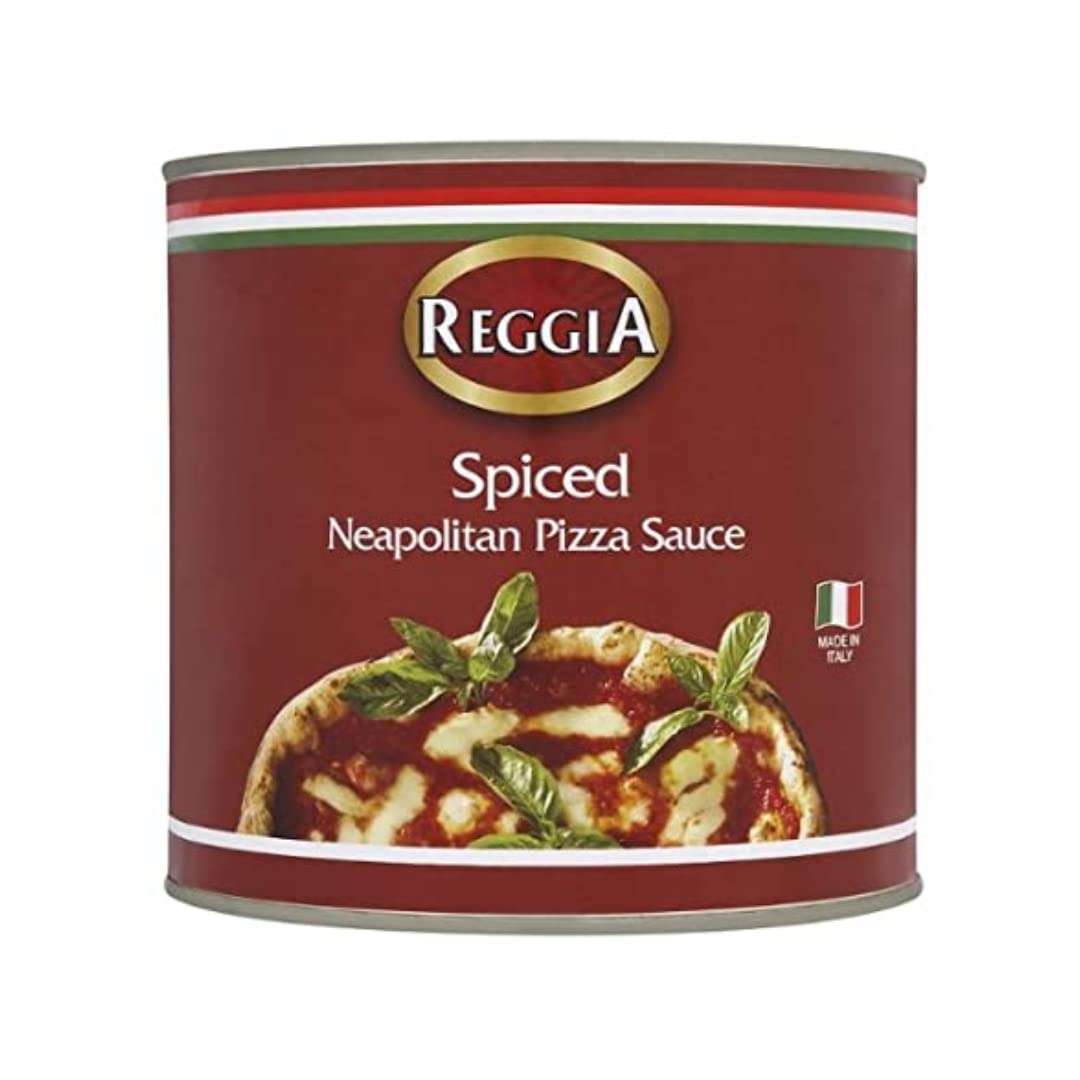Reggia Salsa Napolitana Especiada para Pizza 2,55 kg x 6