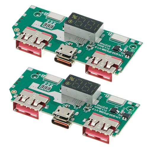 SLXLYH 2 IP5356 5V 3A }U[{[h fW^fBXvC [dW[ USB C USB PD2.0