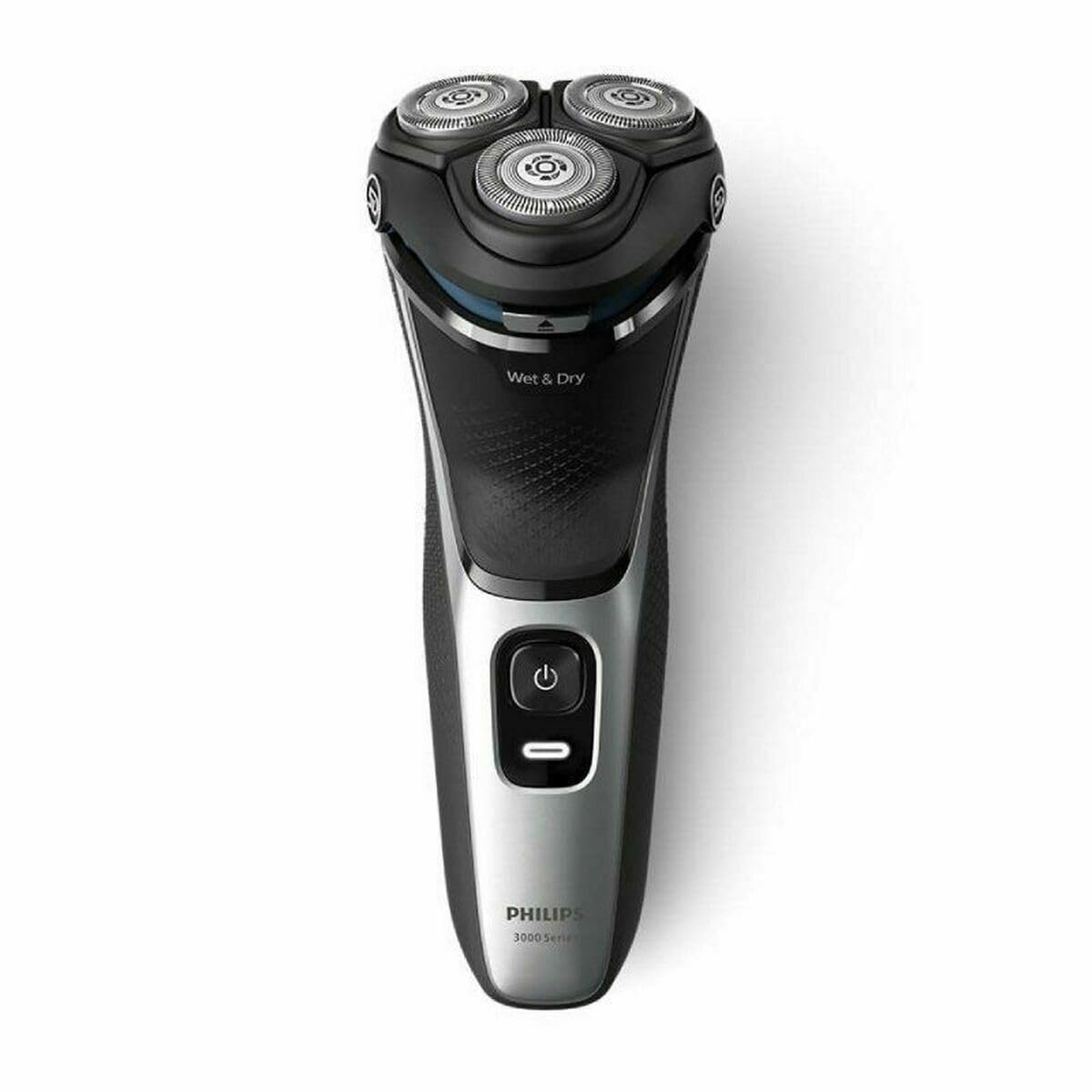 Philips S3143/02 Rotationsrasierer, nass und trocken, Schwarz, Silber