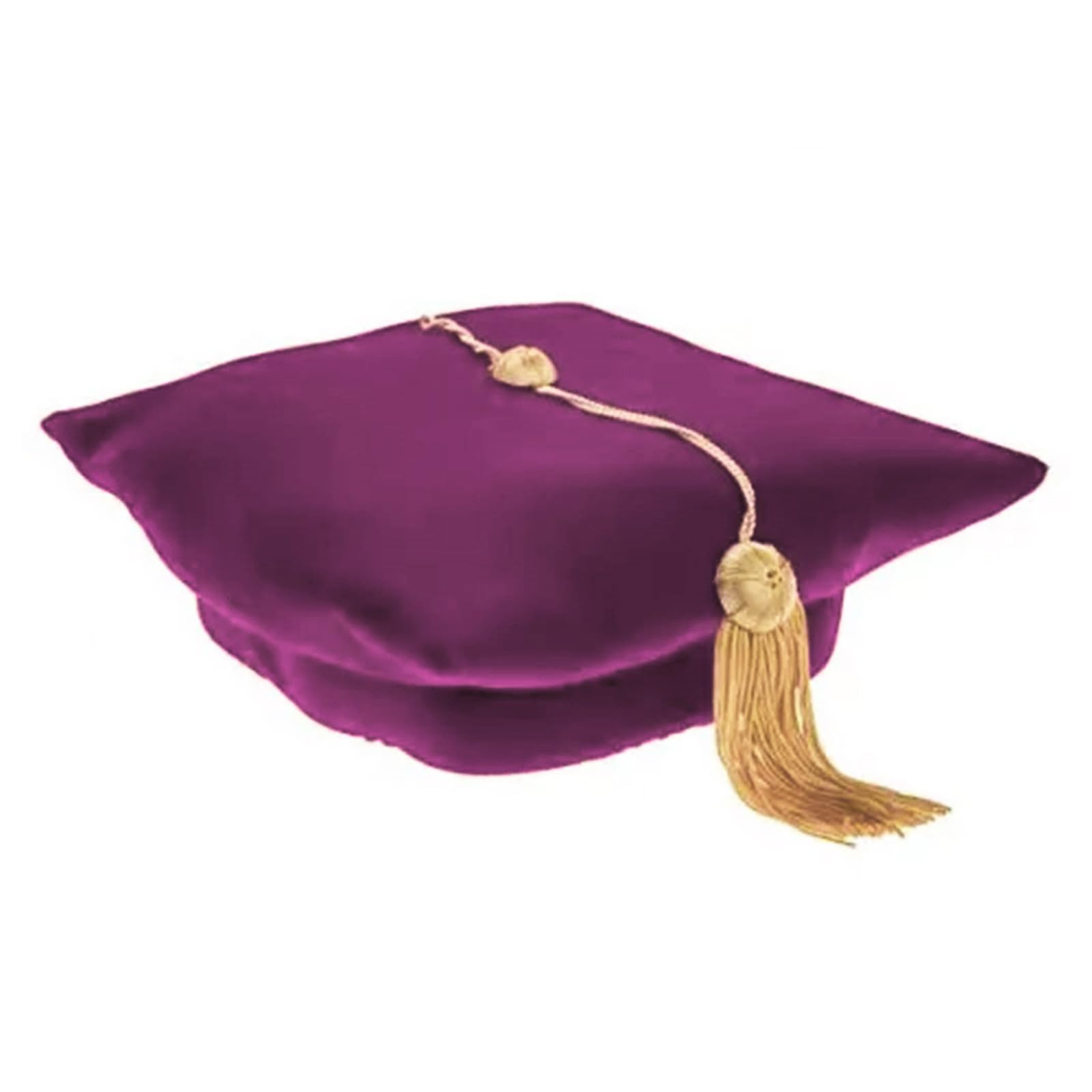Gorro Hombre con Orejeras Talla Grande, Gorro Académico de Terciopelo para Ceremonias de Graduación Universitaria y Tutorías Doctorales