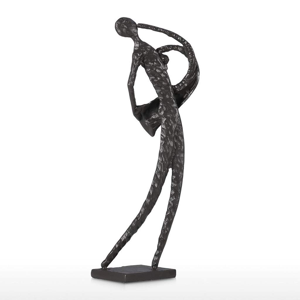 Figurine musicale vintage en métal pour créer une ambiance cosy au salon