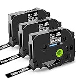 Das kompatible Brother Etikett eignet sich hervorragend, um klare, gut aussehende und langlebige Etiketten zu drucken. Diese Bänder sind sehr einfach zu installieren und zu verwenden. Die Etiketten werden durch Thermo-Transfer gedruckt. Brauchen Sie keine Tinte oder Toner .