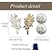 VANGETIMI Vintage Clear Rhinestone Statement Earrings Fashion Bling Colorful Crystal Cluster Drop Dangle Earrings for Women Party Prom