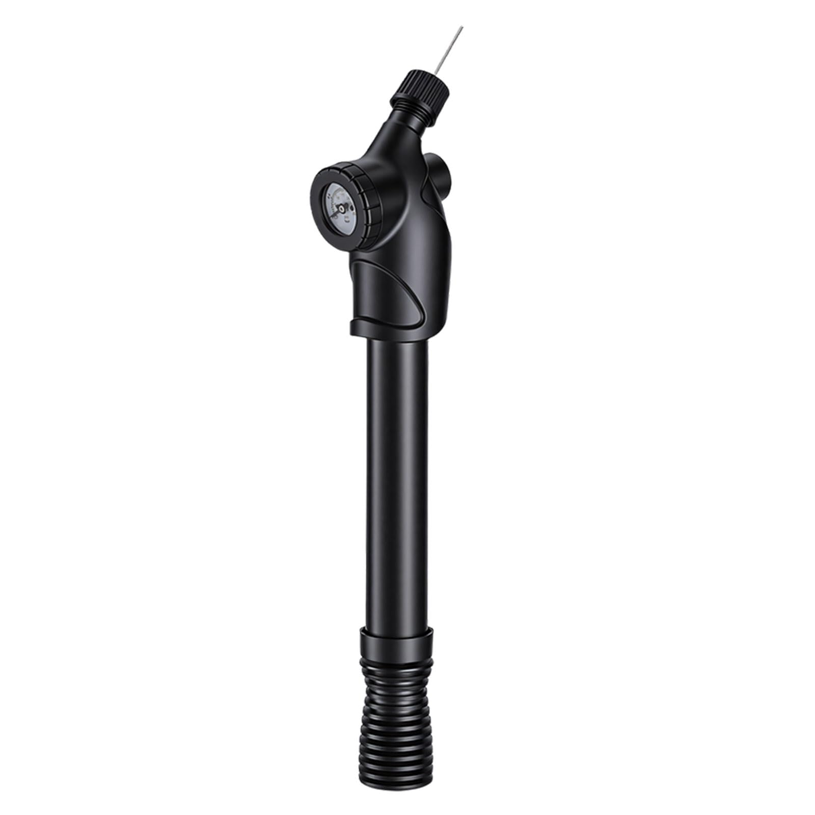 Msioytog Bidirectional 11B Efficiency Manual Pumps With Precisions Pressure Gauge Sports Ball Pumps For Various Inflatable Ball Air For