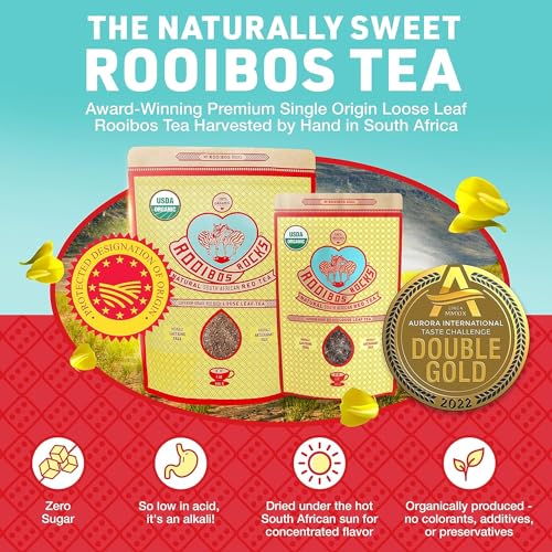 ROOIBOS ROCKS Organic Rooibos Tea