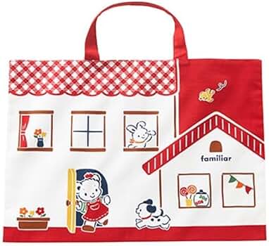 【新品未使用】familiar レッスンバック　幼稚園 Amazon | familiar ファミリア レッスントート トートバッグ