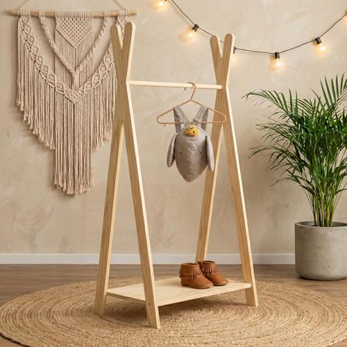 Smartwood Perchero de Pie TIPI XL 140x103x36