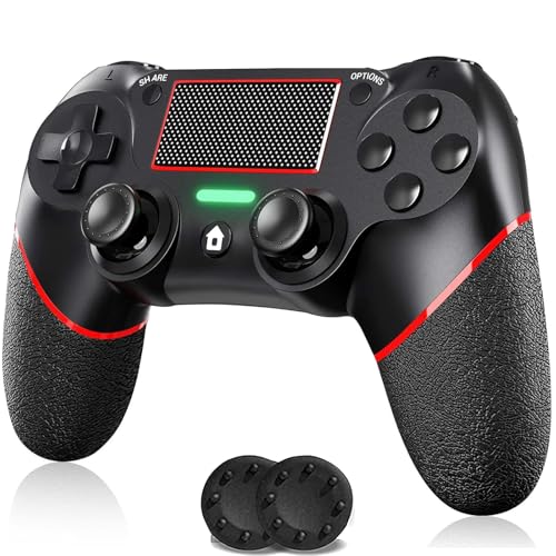 Elnicec PS4 Rg[[  [2025NAbvO[h] ps4 CX Rg[[ 600mAhe Bluetoothڑ WCZT[@\ U@\ Aˋ@\ xȂ wbhtHWbNt vXe4 Rg