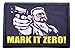 The Big Lebowski Mark It Zero Morale Patch Removable Hook and Loop for Molle Gear, Operator Hat, Rucksack, Pack Bag, Backpack, Made in The USA