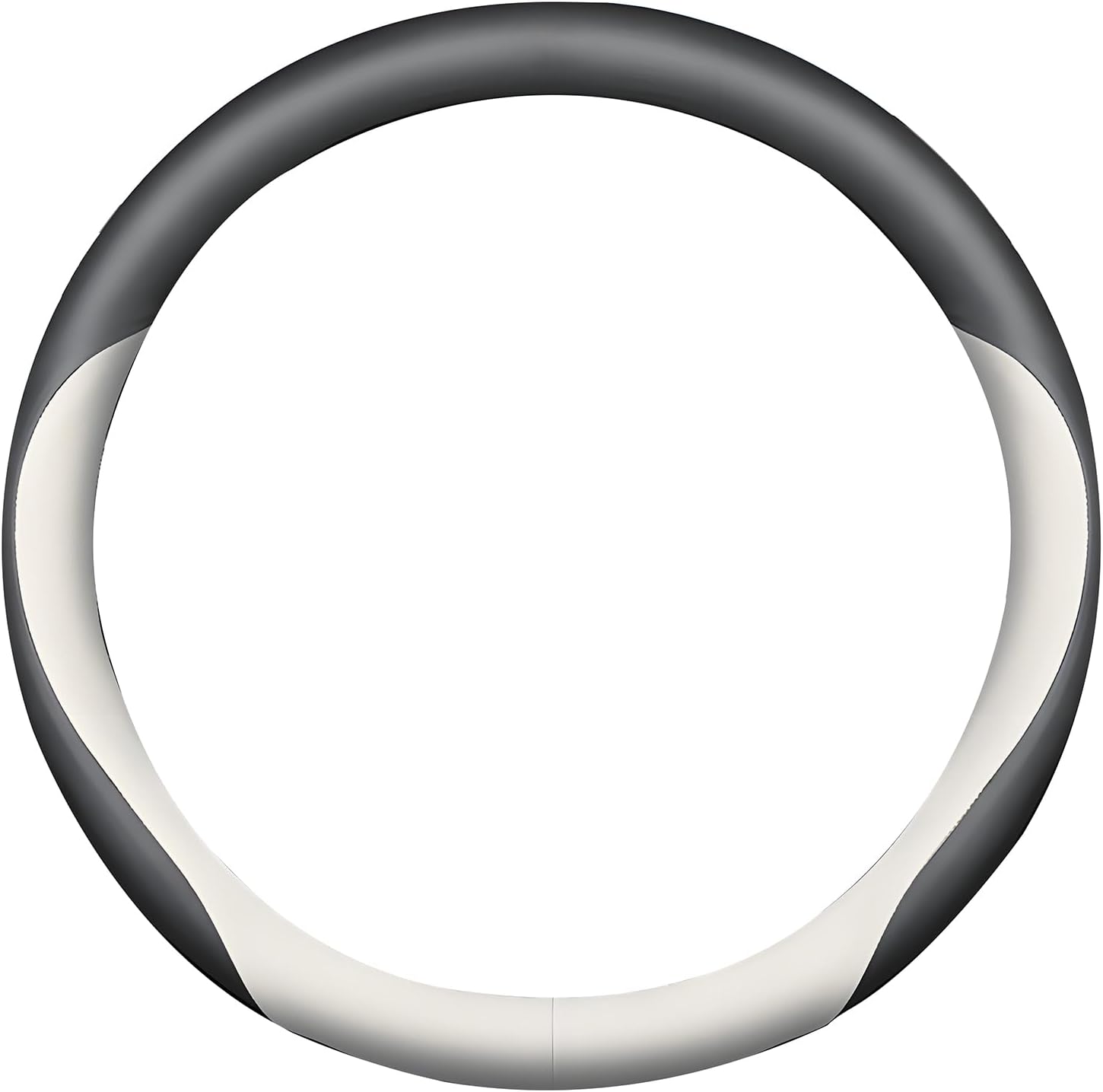 Car Steering Wheel Cover for VW Taos 2020–2025, Anti-Slip Breathable Steering Wheel Protector Leather Steering Wheel Cover, Car Interior Accessories,O Type-A