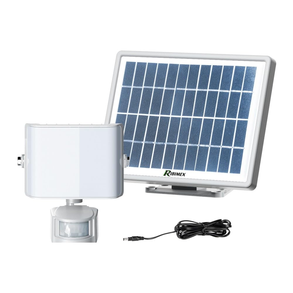 Projecteur solaire LED 9W pour illuminer vos soirées sur la terrasse