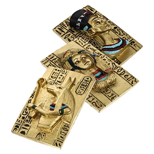 ORFOFE 3 Pièces 3D Pyramide Réfrigérateur Aimant Égyptien Réfrigérateur Aimants Égyptien Réfrigérateur Aimant Pyramide Egypte Réfrigérateur thumbnail