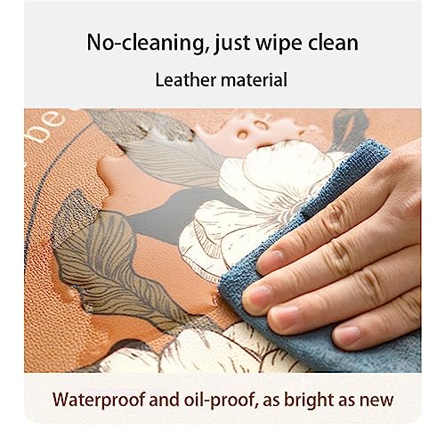 Gizmogoose Office Chair Mat,Desk Chair Mat,Pu Leather Floor Protector,For Home Office Hardwood Floor,Computer Gaming Rolling Chair Mat,Easy To Clean #TOP1