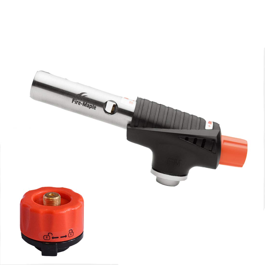Flamme Réglable D'allumeur de Cuisine de Butane de Torche de Coup pour Le BBQ/Crème/Faisant Cuire/Souder