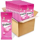 Trident Sugar Free Gum, Bubblegum Flavor, 60 Packs (840 Pieces Total)