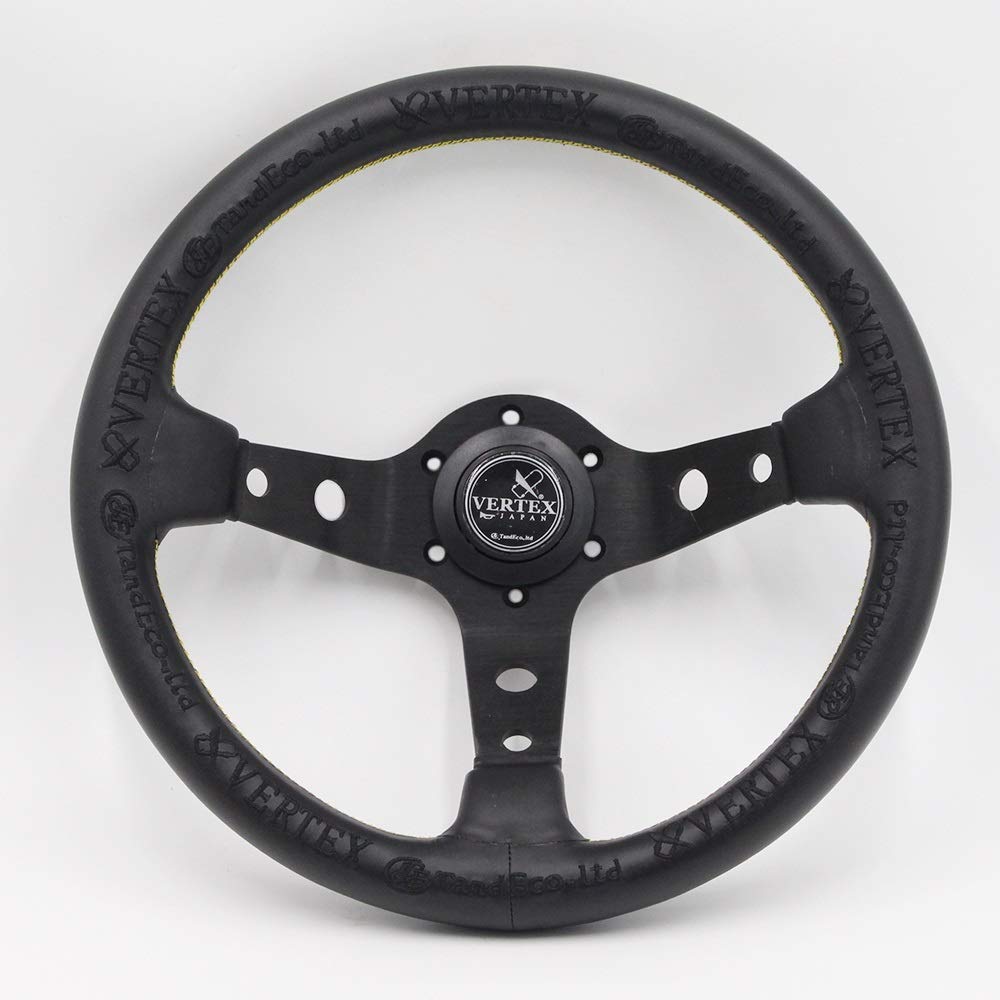 Volante da Corsa 330 millimetri di corsa Rally Race volante in pelle Drift Car