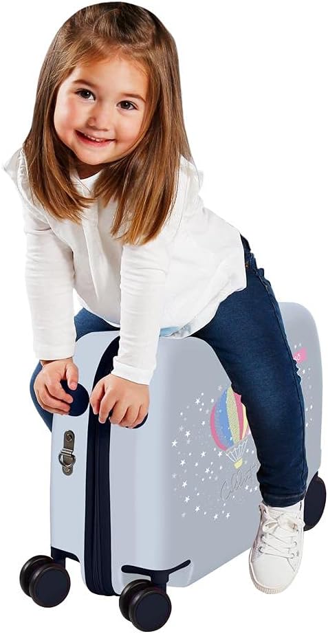 Enso Collect Moments Multicoloured Kids Rolling Suitcase 50 x 38 x 20 cm Rigid ABS Combination Lock 34 Litre 2.1 kg 4 Wheels Hand Luggage - Image 3