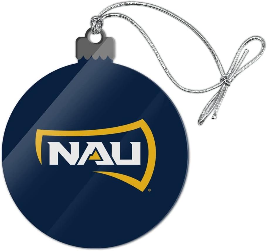 GRAPHICS & MORE Northern Arizona University Primary Logo Acrylic Christmas Tree Holiday Ornament