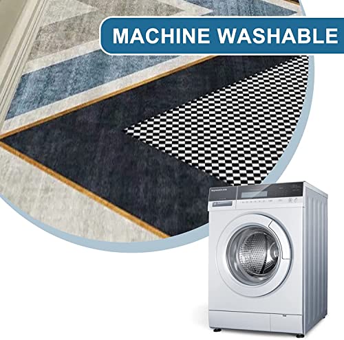 Alfombra de piso de sala de estar lavable para proteger zonas de paso y escaleras largas 8