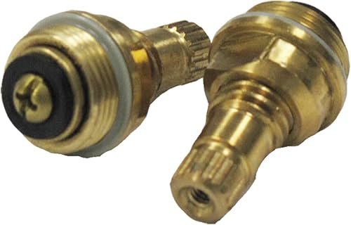 Empire Faucets Juego de vástago de compresión y capó Paquete de 2 cartuchos de repuesto para bañera de jardín y bañera Kit de desviador de ducha