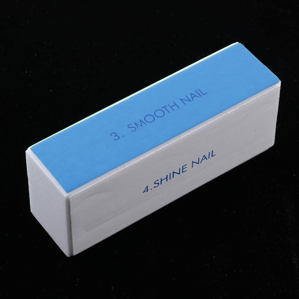 5x 5 Pieces Nail Files Pedicure Set Double Sided Emery Boards for Manicure and Pedicure