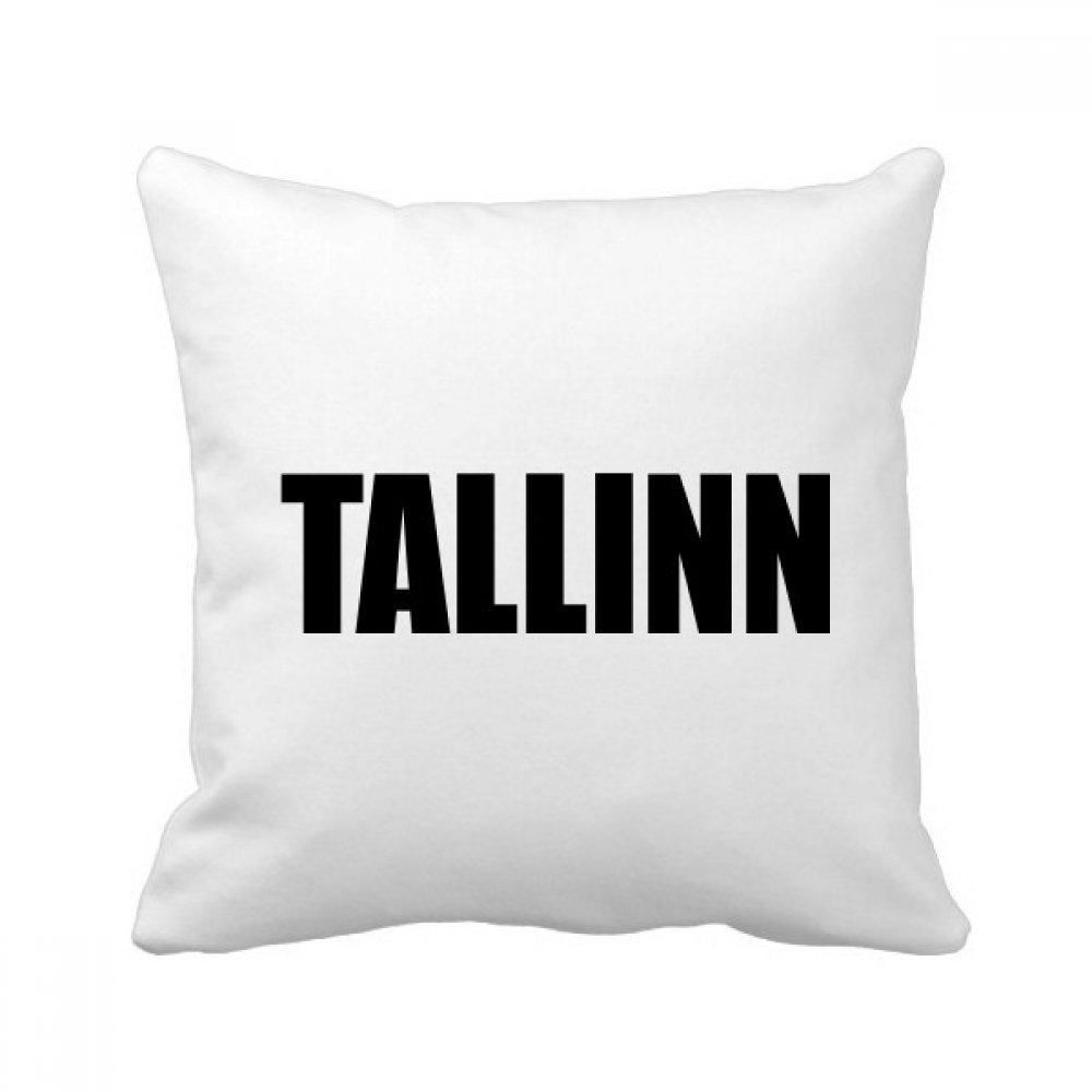 Coussin Tallinn Estonie parfait pour décorer votre canapé de salon moderne 40x40cm
