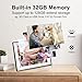 Frameo Digital Picture Frame,10.1” Smart WiFi Digital Photo Frame with HD IPS Touch Screen, Electronic Picture Frames Load from Phone, 32GB Memory Auto-Rotat Gifts for Family