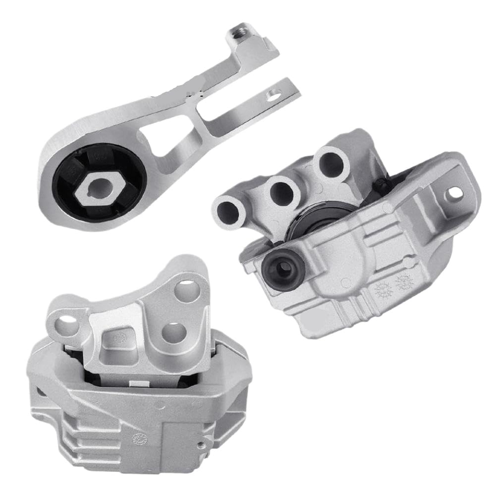 Ysmayqaaa Onecolor Engine Motor And Transmission Mount Set 3Pcs For 2.4L Compass 2017-2020 Compatible With 68258599Aa 68363755Aa 68363756Aa