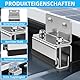 Roof Rack Mount Kit, 4er-Set Dachträger-Halterungen 304 Edelstahl: Präzise für Ducato, Boxer, Jumper, ProMaster