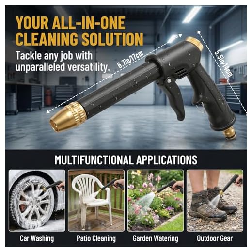Portable High Pressure Hose Nozzle