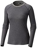 Bekleidung Fit: Active Mountain Hardwear Kinetic Long Sleeve Crew – Frauen, Damen, hai, Large